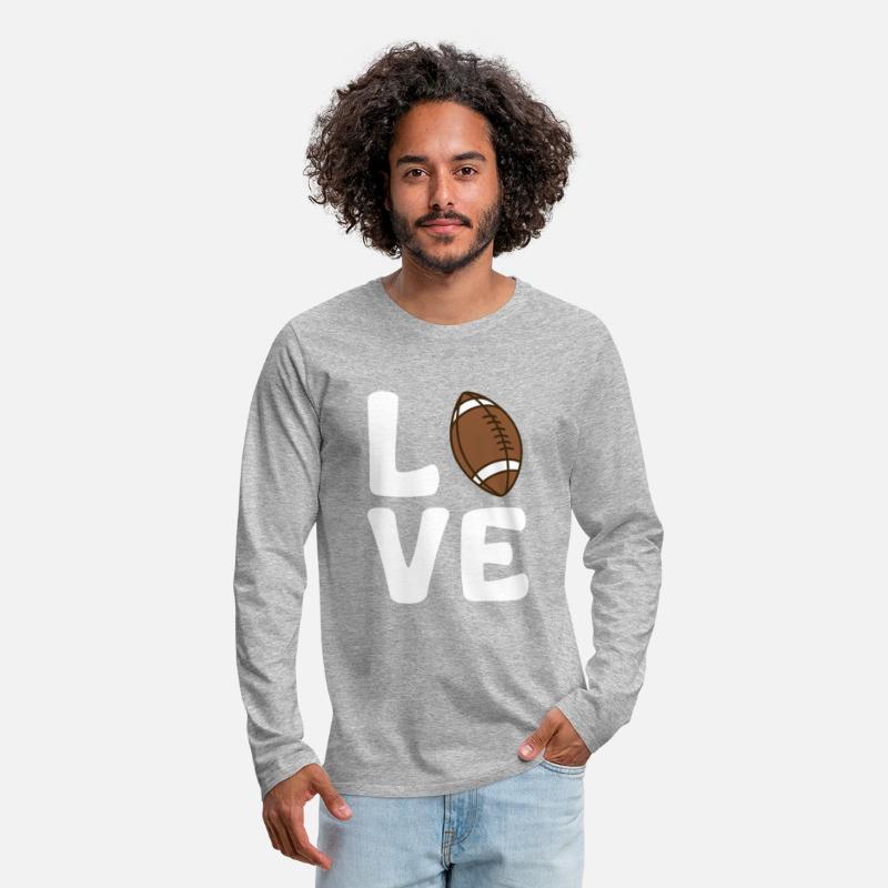 Football Heart I Love Football