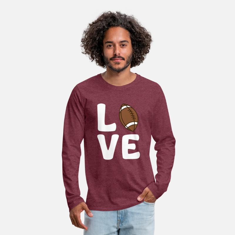 Football Heart I Love Football