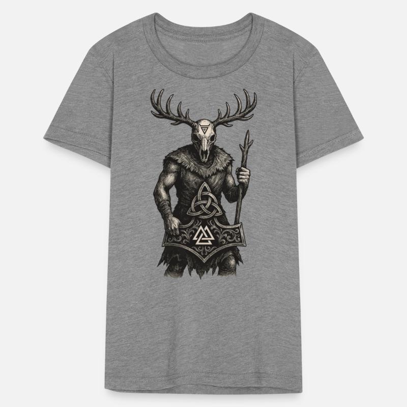 Forest Guardian | Valknut & Mjölnir Totem