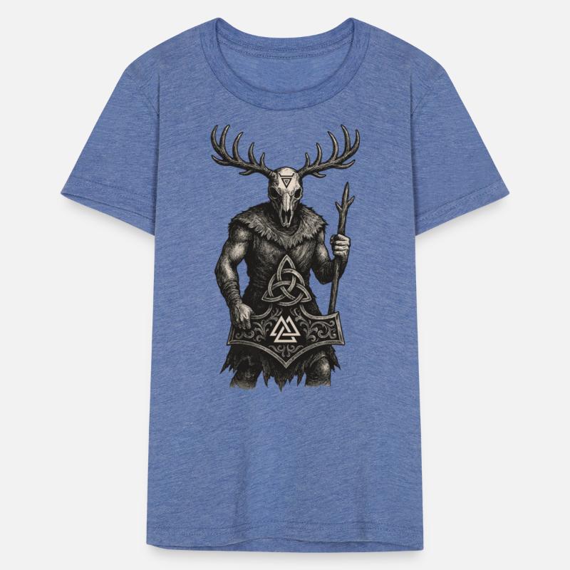 Forest Guardian | Valknut & Mjölnir Totem