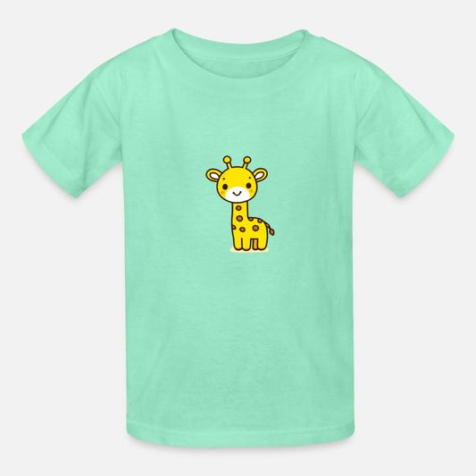 Friendly Stick Figure Giraffe