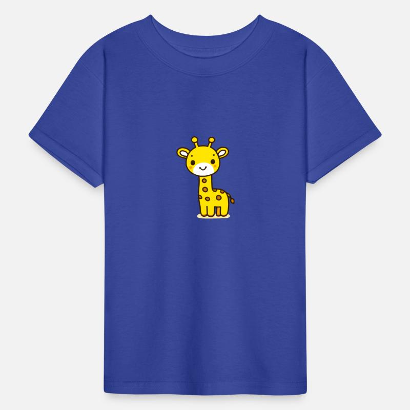 Friendly Stick Figure Giraffe