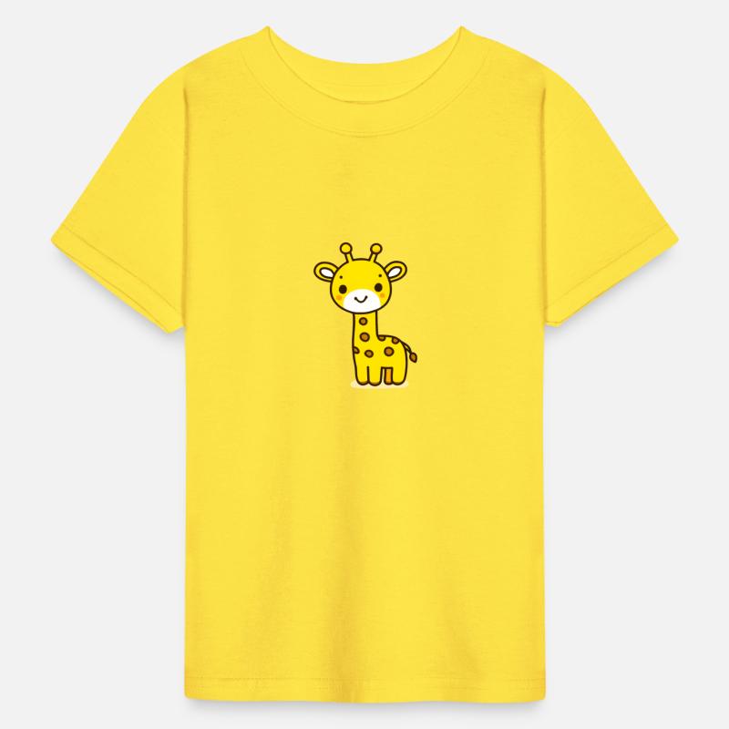 Friendly Stick Figure Giraffe