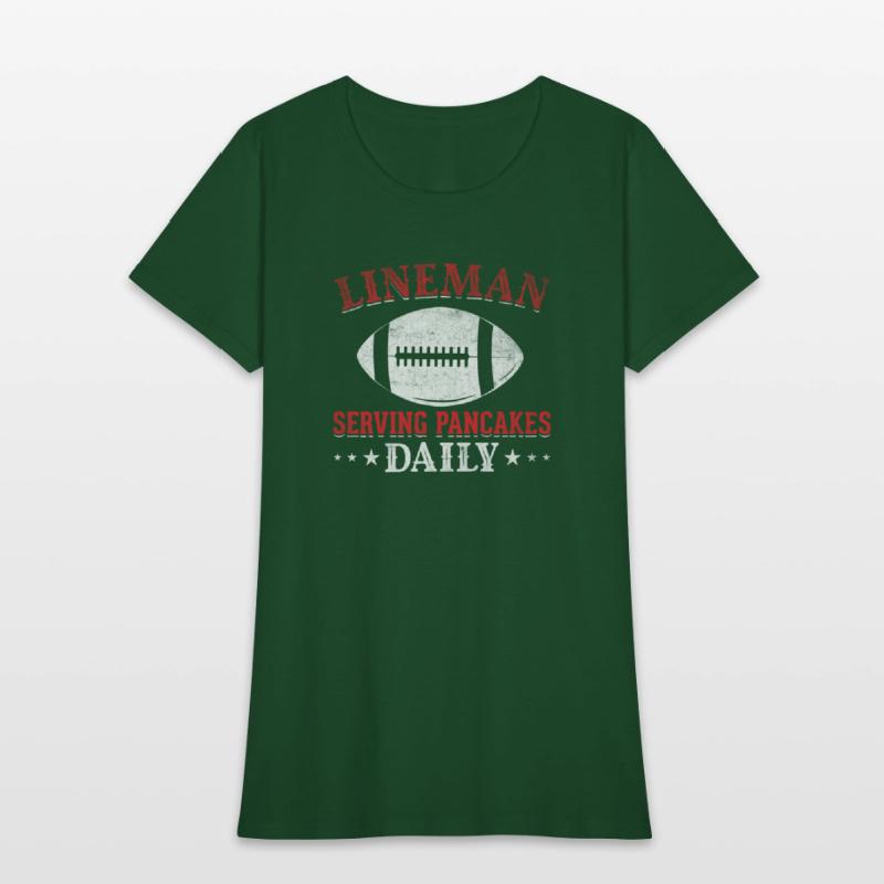Funny Distressed Quote Football Lineman Serving Pa