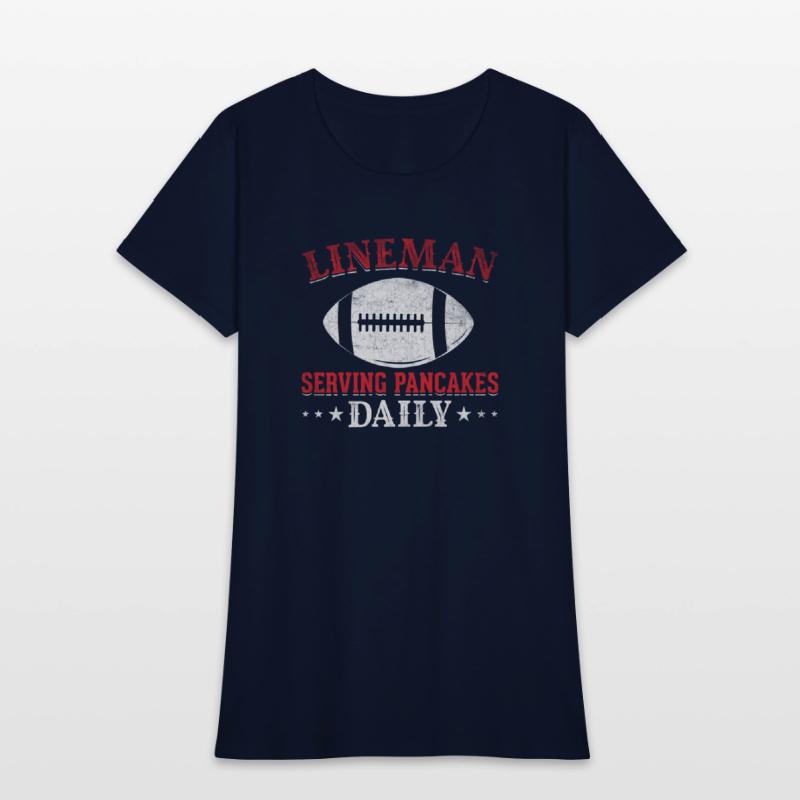 Funny Distressed Quote Football Lineman Serving Pa