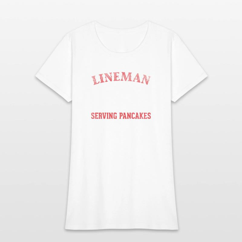 Funny Distressed Quote Football Lineman Serving Pa