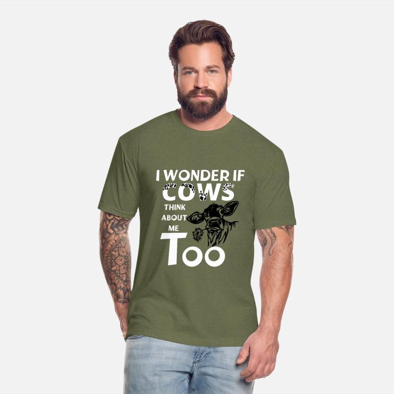 Funny I wonder if cows think about me too Farm cow