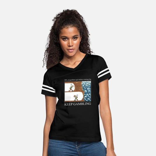 Funny Keep Gambling inspirational Meme Sarcastic