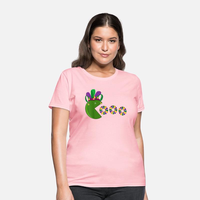 Funny Mardi Gras Hat Eating King Cakes - Mardi Gra