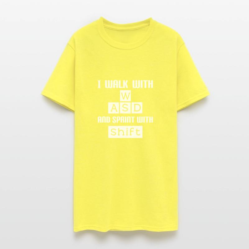 Funny PC Video Gamer WASD Gamingsprint with