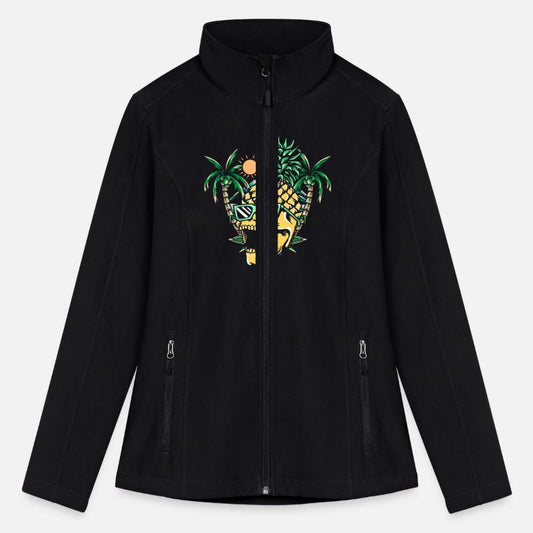 Funny pineapple skull