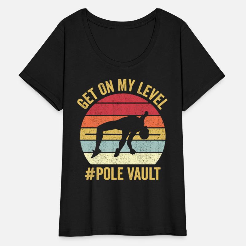 Funny Pole Vault Pole Vaulting Get On My Level
