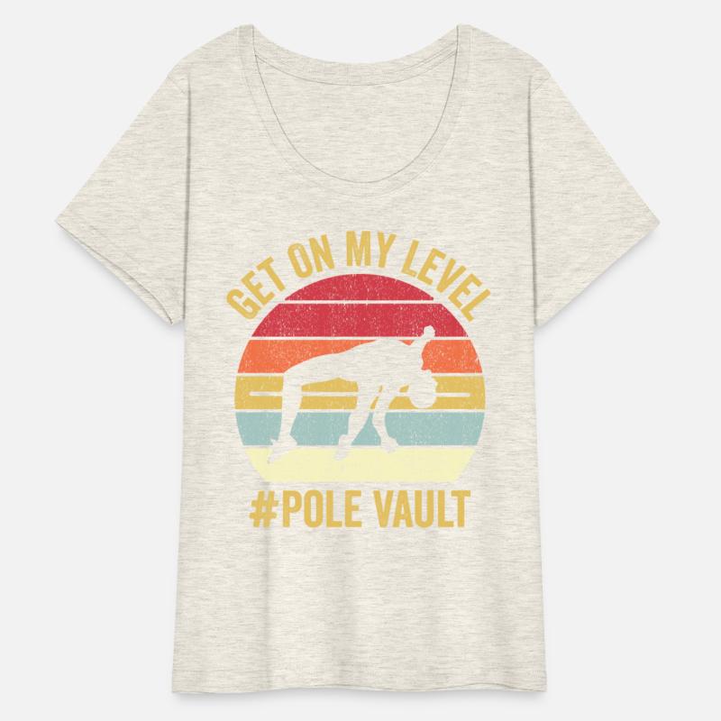 Funny Pole Vault Pole Vaulting Get On My Level