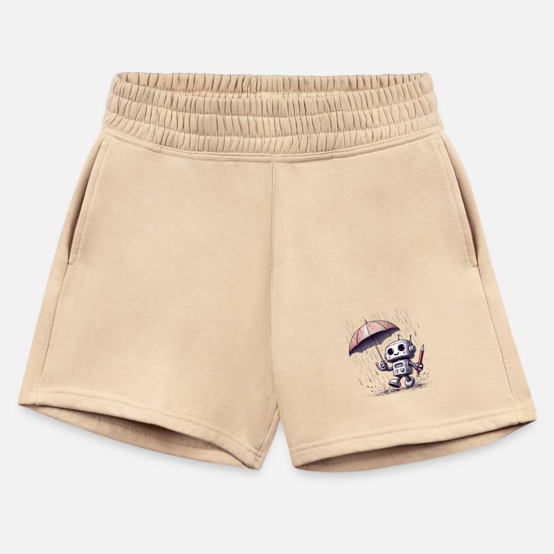 Funny Robot and rain