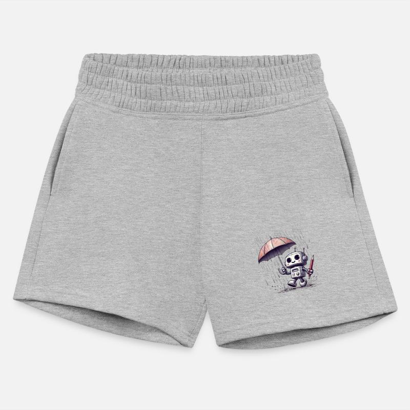 Funny Robot and rain