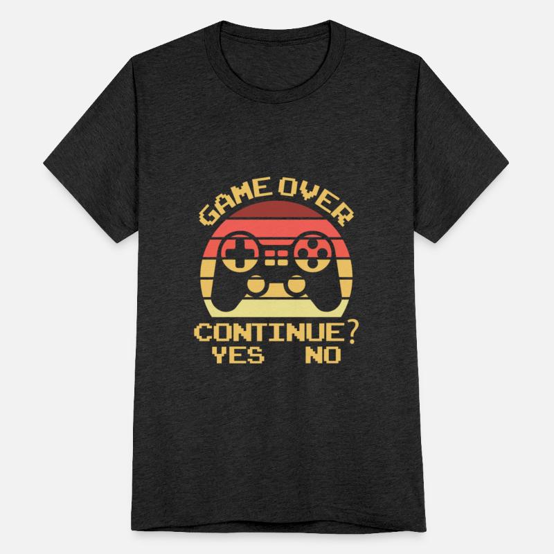 Game over continue I paused my game to be here