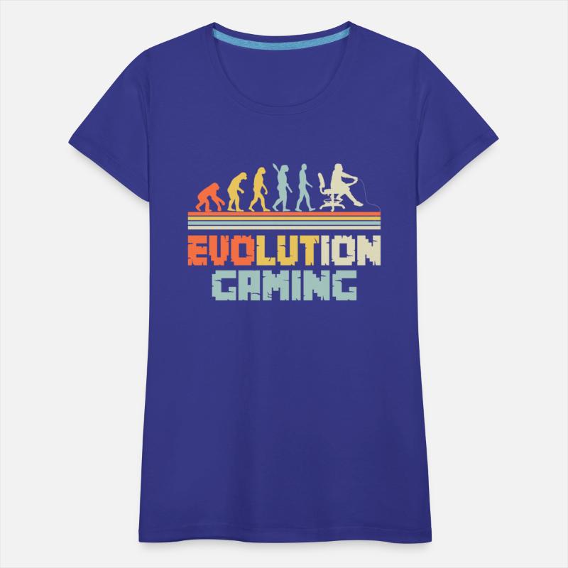 Gaming Evolution Video Gamer Funny Human Evolution