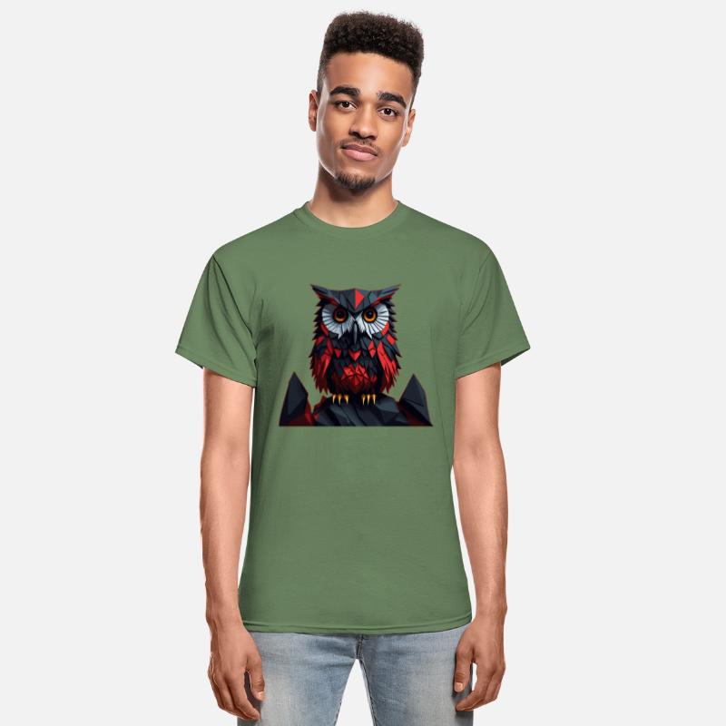 Geometric Hypnotic Owl | Bird of Prey