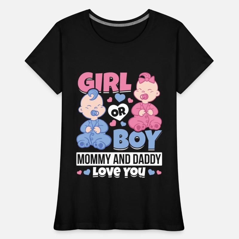 Girl Or Boy Mommy And Daddy Love You Baby Gender