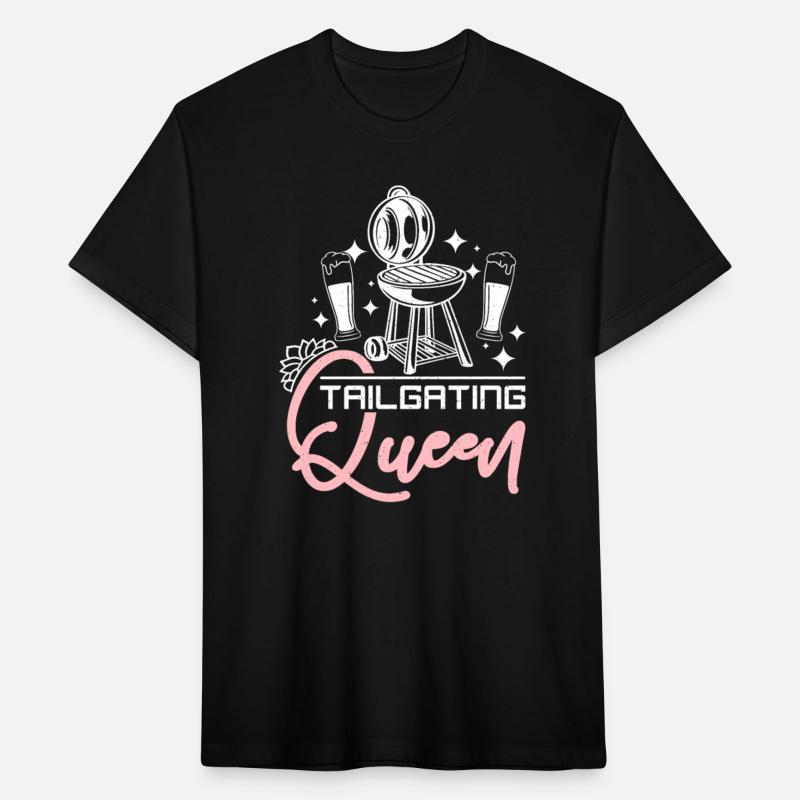 Girl Tailgating Queen