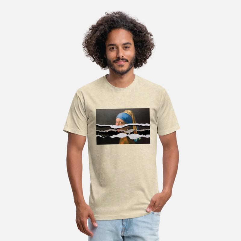 Girl With A Pearl Earring Paper Ripped