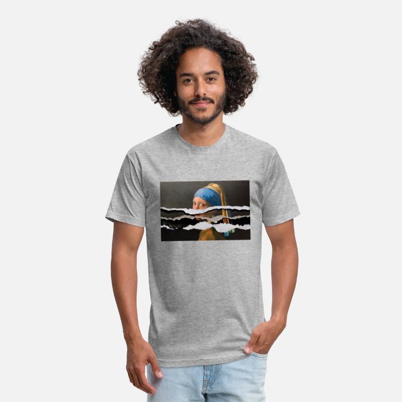 Girl With A Pearl Earring Paper Ripped