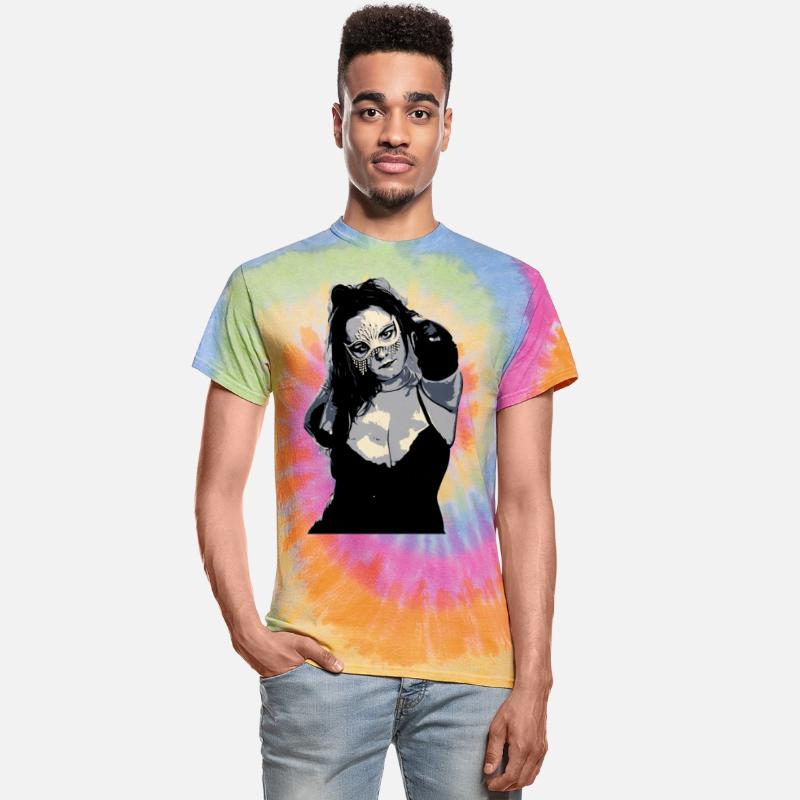 Glitter mask in blue gray