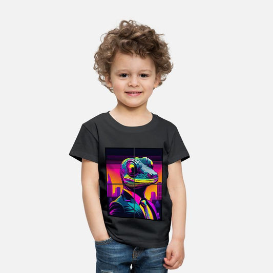Gorden the AI Gecko - Kids Shirt Design