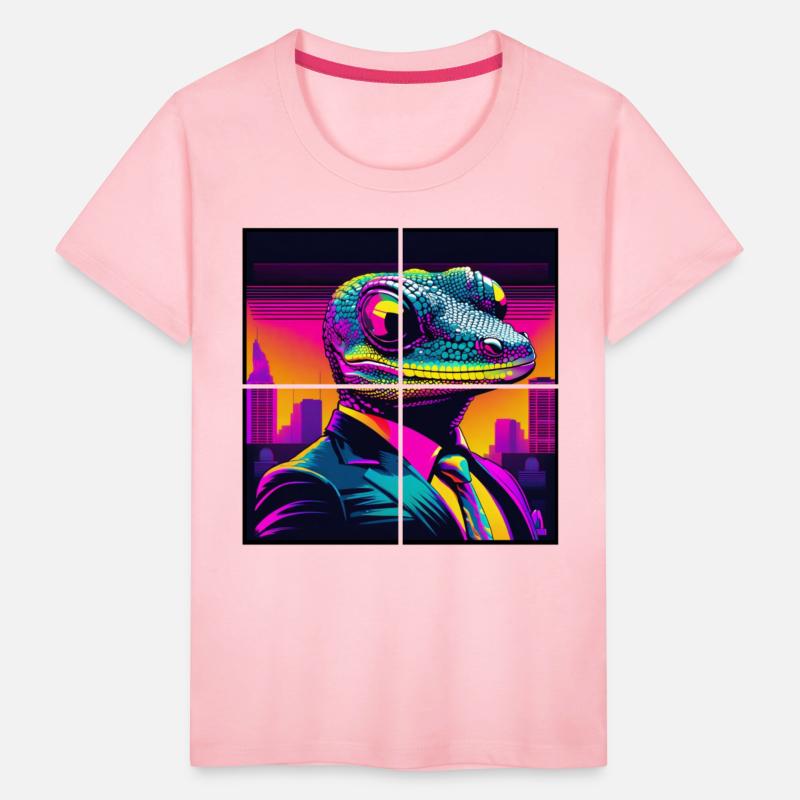 Gorden the AI Gecko - Kids Shirt Design