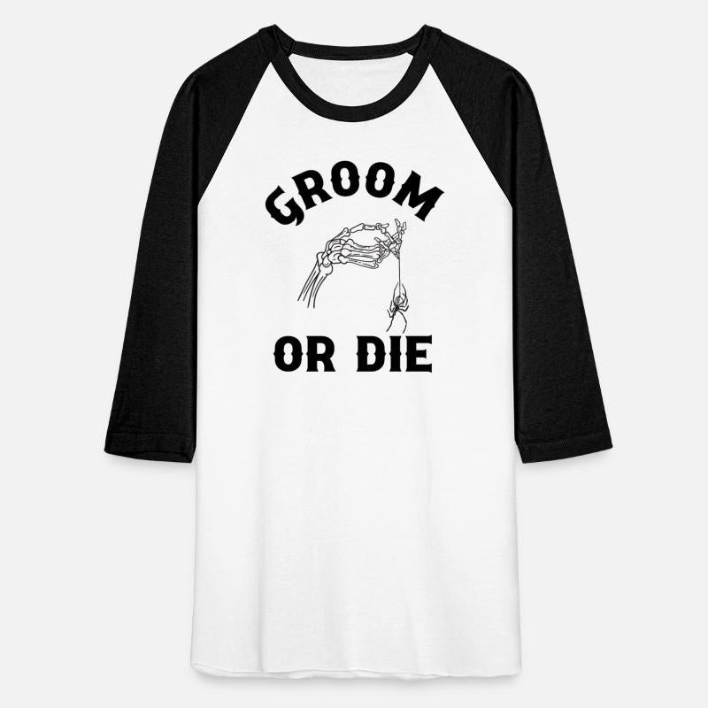 Gothic Wedding Groom Or Die Spider Design