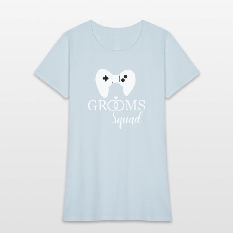 Grooms Squad Wedding Bachelor Party groom gamer