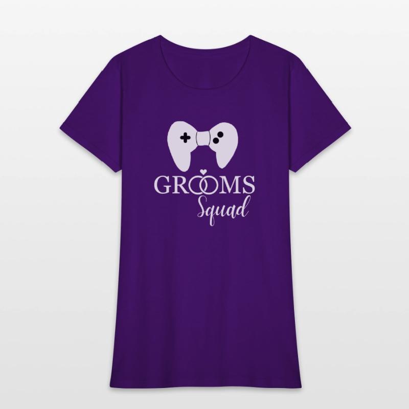 Grooms Squad Wedding Bachelor Party groom gamer