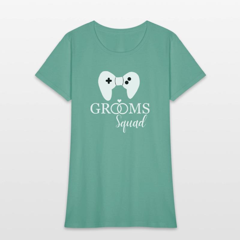 Grooms Squad Wedding Bachelor Party groom gamer