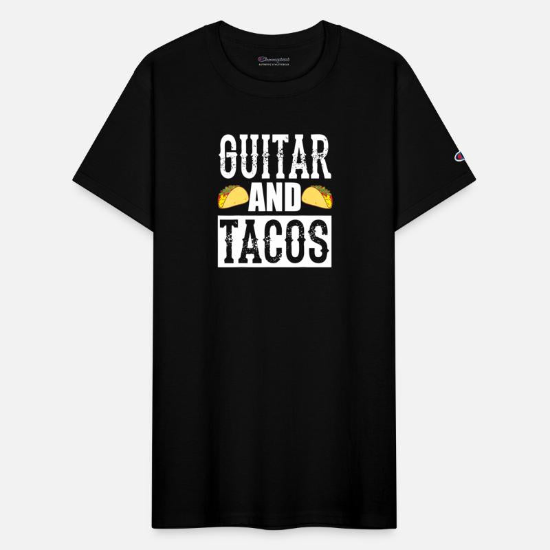 Guitar And Tacos Funny Taco Bass Guitar