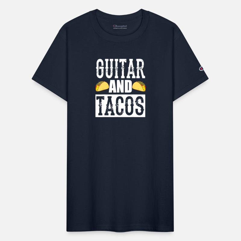 Guitar And Tacos Funny Taco Bass Guitar