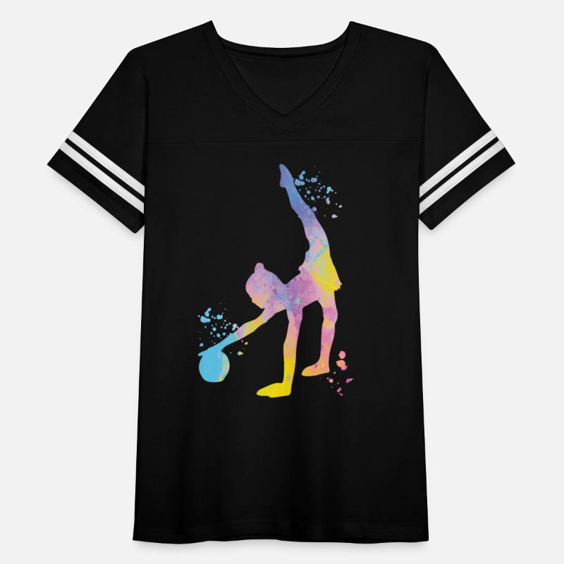 Gymnast with ball Rhythmic Gymnastics