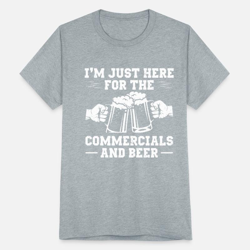 Halftime Commercials & Beer Tee