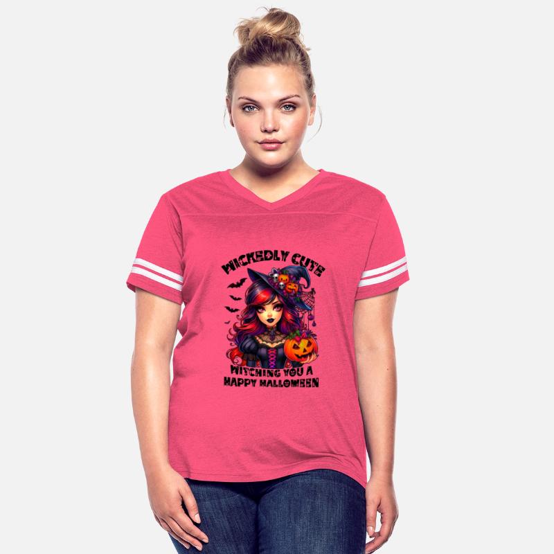 Halloween Wicked Cute Red Witch