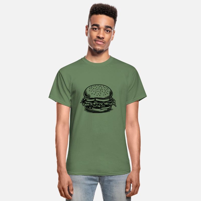 Hamburger Burger Fast Food Cheeseburger