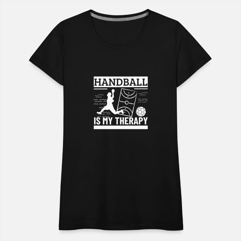 Handball Is My Therapy Funny Handball Player