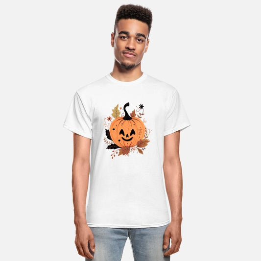 Happy Face Pumpkin, Garden Lovers Shirt
