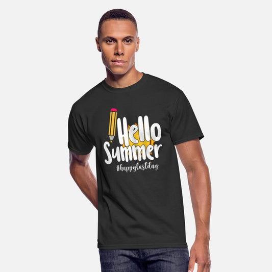 Happy Last Day of School Teacher Student Hello Sum