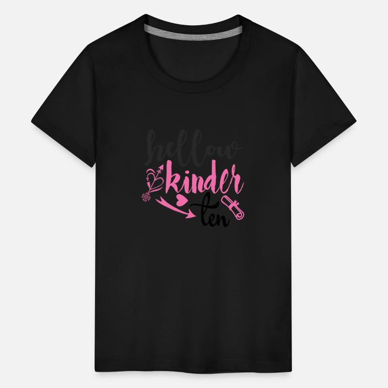 "Hello Kinder Ten" T-Shirt - Celebrate Your Child'