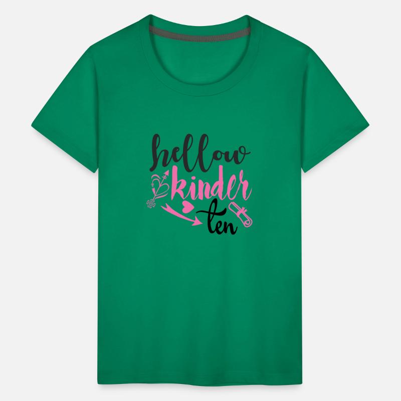 "Hello Kinder Ten" T-Shirt - Celebrate Your Child'