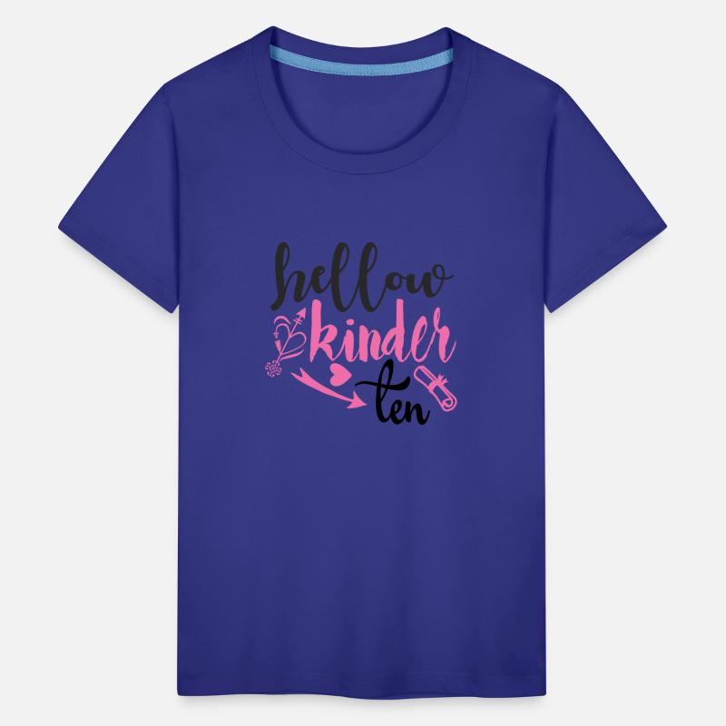 "Hello Kinder Ten" T-Shirt - Celebrate Your Child'