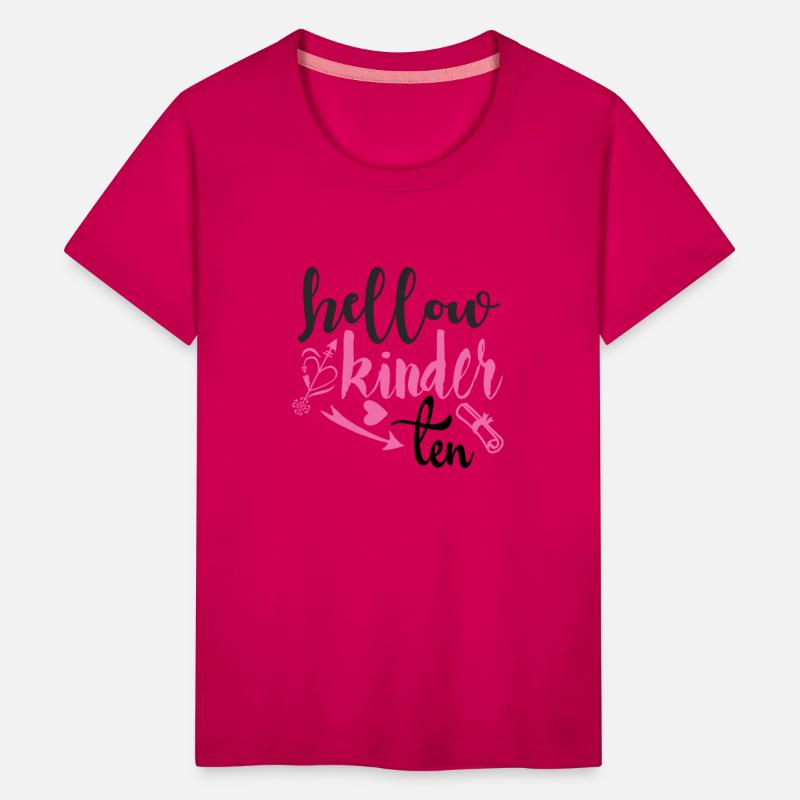 "Hello Kinder Ten" T-Shirt - Celebrate Your Child'