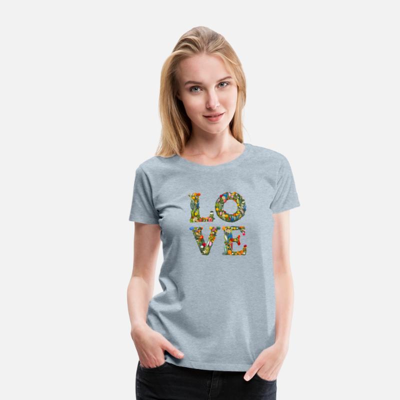 Love - Vibrant Flowers And Plants