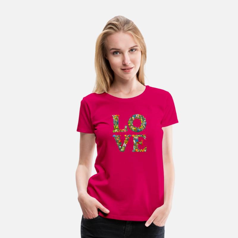 Love - Vibrant Flowers And Plants