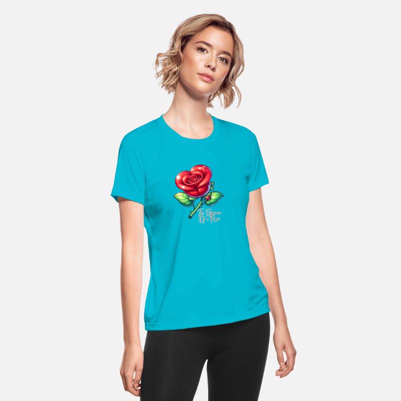 Love's Blossom: Ladybug & Rose Tee