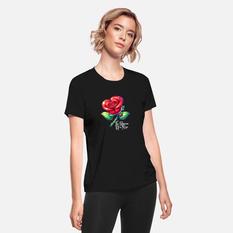 Love's Blossom: Ladybug & Rose Tee